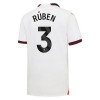 Camiseta de fútbol Manchester City Ruben 3 Segunda Equipación 23-24 - Hombre